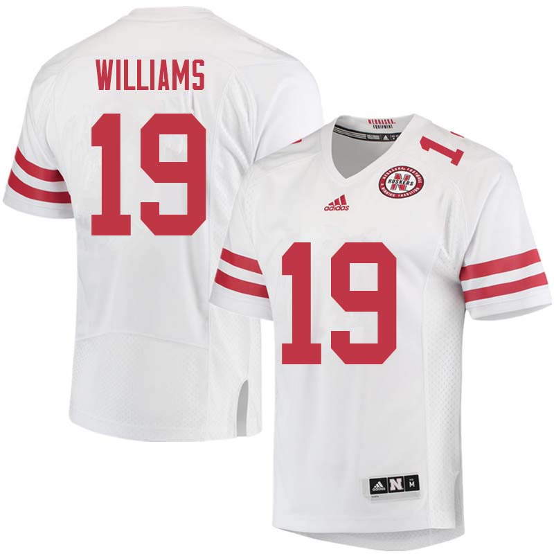 Men #19 Mike Williams Nebraska Cornhuskers College Football Jerseys ...